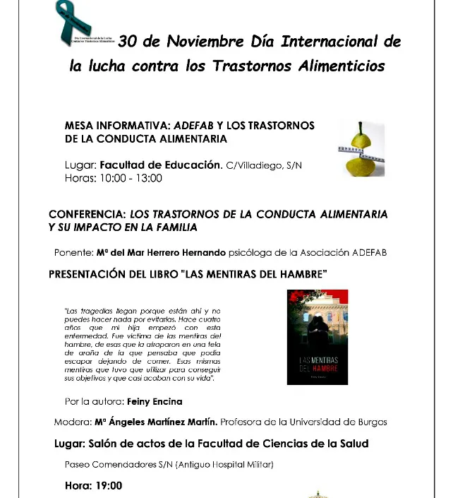 Se celebra el Día de Lucha contra los Trastornos Alimenticios