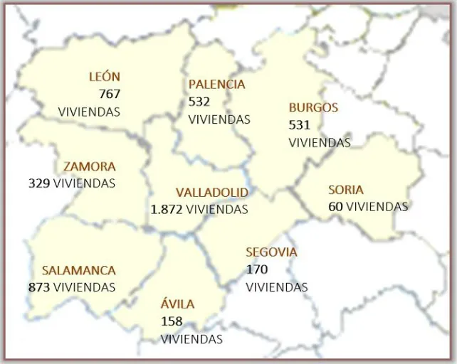 Cerca de 2.500 miembros del colectivo gitano residen en 531 viviendas de Burgos