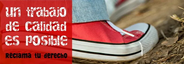 UGT lanza una campaña para denunciar la precariedad laboral de los jóvenes