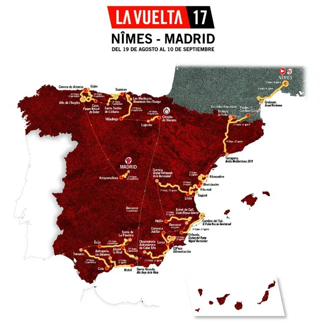 El 6 de septiembre la Vuelta Ciclista a España saldrá de Villadiego