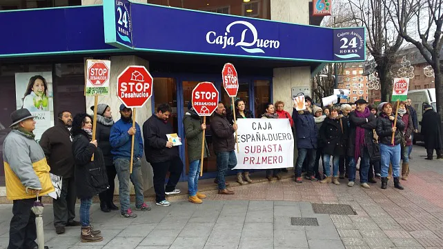 La PAH Burgos continúa su lucha por el caso de Adriana