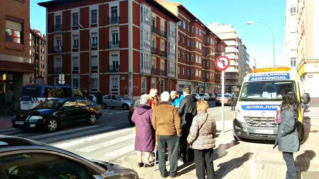Atropellan a una mujer en la calle Madrid