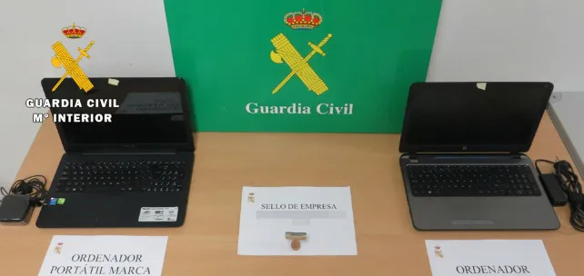 La Guardia Civil desmantela una trama de estafas y blanqueo de capitales vía on line
