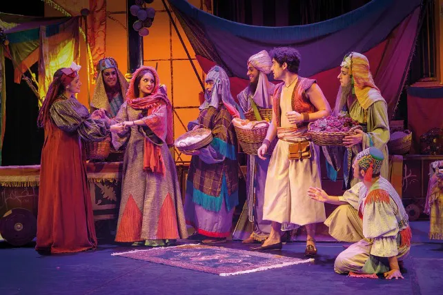 La Fundación Caja de Burgos presenta el espectáculo ‘Aladín, un musical genial’