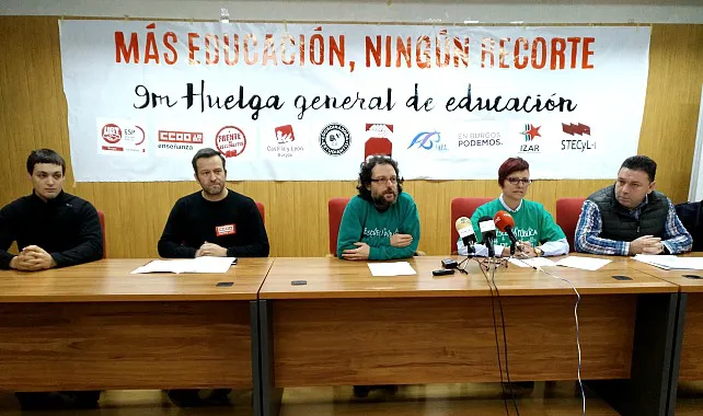 Los burgaleses saldrán a la calle el jueves para pedir la derogación de la LOMCE