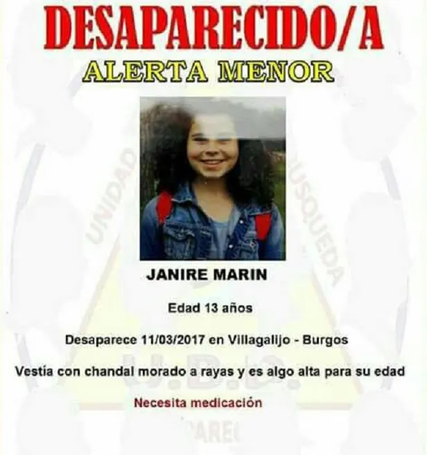 Desaparecida una menor en Villagalijo