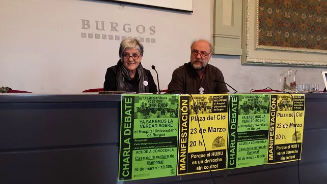 Sanidad Pública Sí comienza una campaña informativa sobre el HUBU y convoca movilizaciones