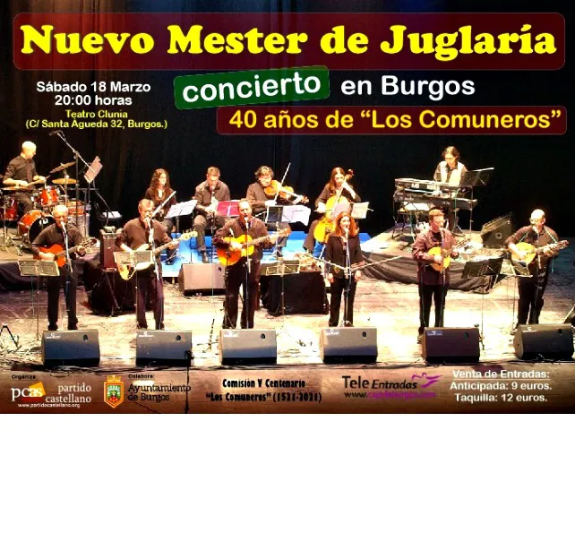 Nuevo Mester de Juglaría en Burgos