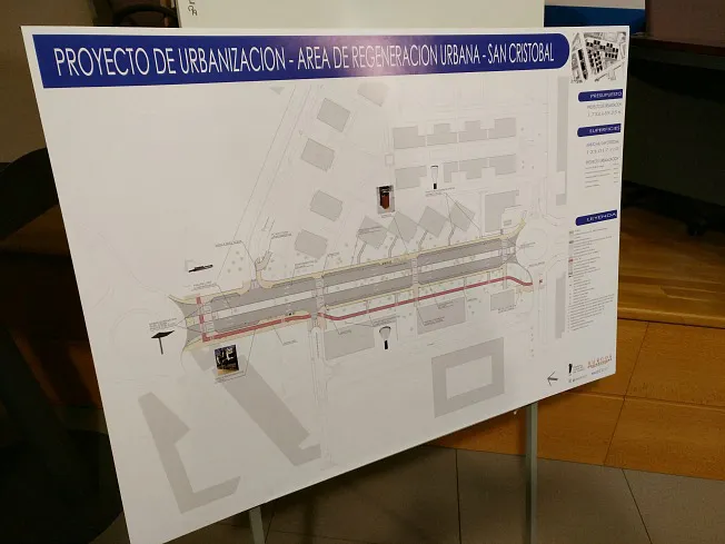 Las obras de la primera fase del ARU de San Cristóbal comenzarán en verano
