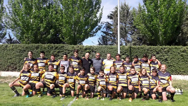 Éxito de la cantera del rugby burgalés