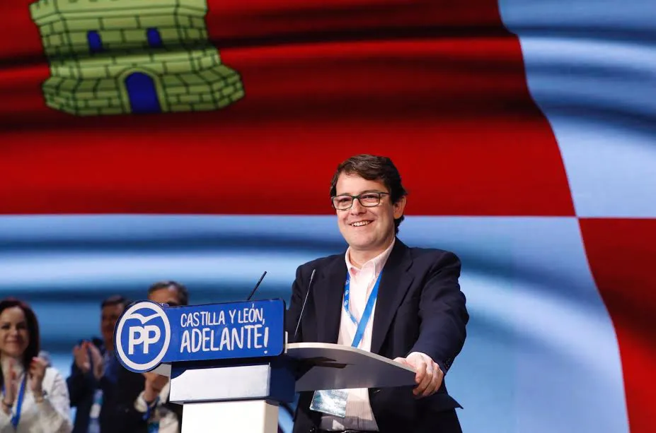 Mañueco, nuevo presidente del PP de Castilla y León con el 91% de los votos