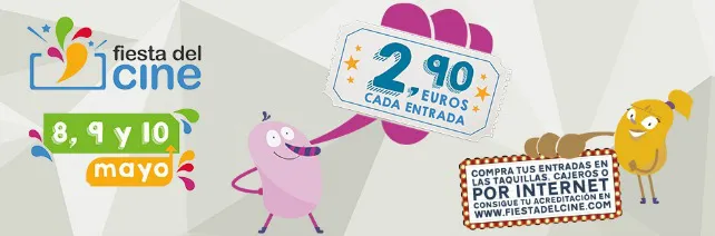 Vuelve la Fiesta del Cine del 8 al 10 de mayo