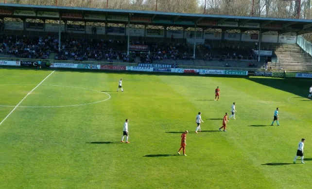 Fútbol Burgos: Empate in extremis del Burgos CF frente al Tudelano (2-2)