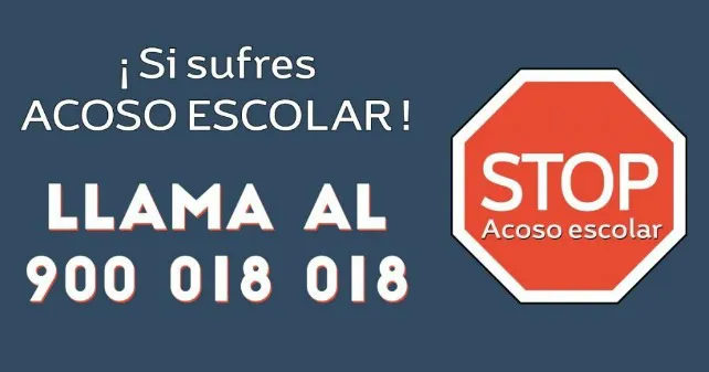 Actualidad Burgos: 900 018 018, teléfono para víctimas de acoso escolar