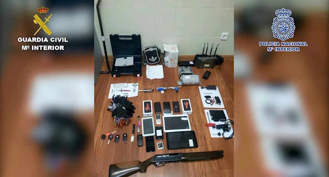 Sucesos Burgos: 59 detenidos de una organización criminal por 12 tipologías delictivas
