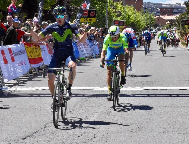 Deportes Burgos: Carlos Barbero se impone en la segunda etapa de la Vuelta a Madrid