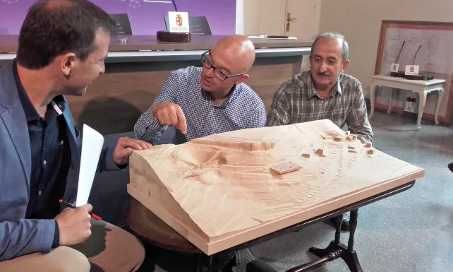Provincia Burgos: Las obras del Centro de Recepción de Visitantes de Clunia empezarán este año