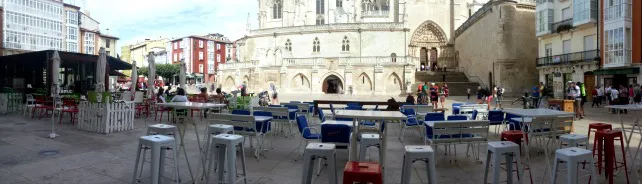 Local Burgos: El PSOE presenta su propuesta para una distribución ordenada de veladores en el entorno de la Catedral