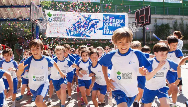 Castilla y León Burgos: 3.400 alumnos de Castilla y León corren para acabar con el hambre en el mundo
