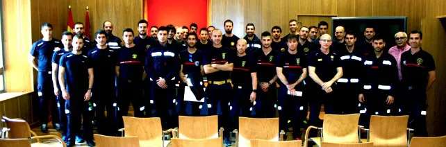 Castilla y León Burgos: Los nuevos bomberos profesionales de Castilla y León finalizan el XI Curso de Formación Básica