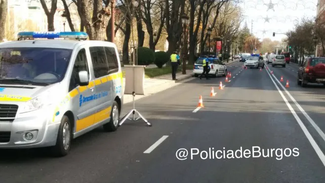 Sucesos Burgos: Por la Avenida de Cantabria se ha circulado a 72 Km/h
