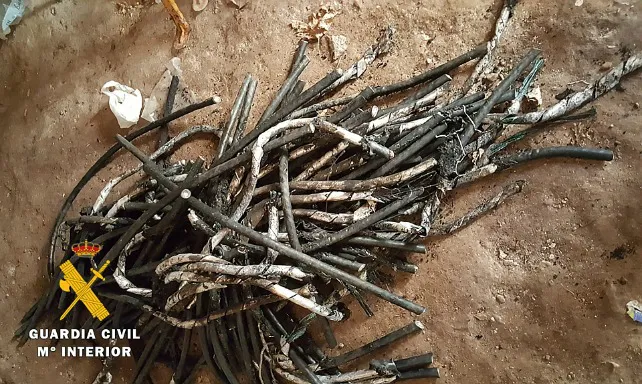 Sucesos Burgos: Investigado por el robo de cable de cobre en explotaciones agrícolas de La Ribera