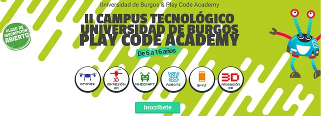 Universidad Burgos: II Campus Tecnológico Universidad de Burgos - Play Code Academy