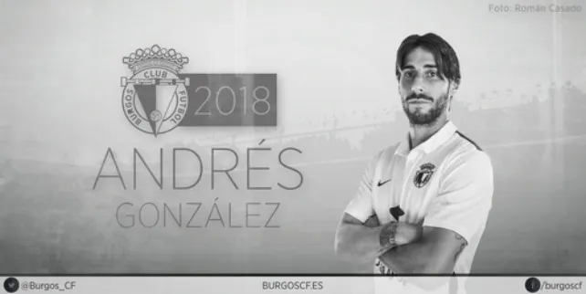 Fútbol Burgos: Andrés González renueva con el Burgos Club de Fútbol