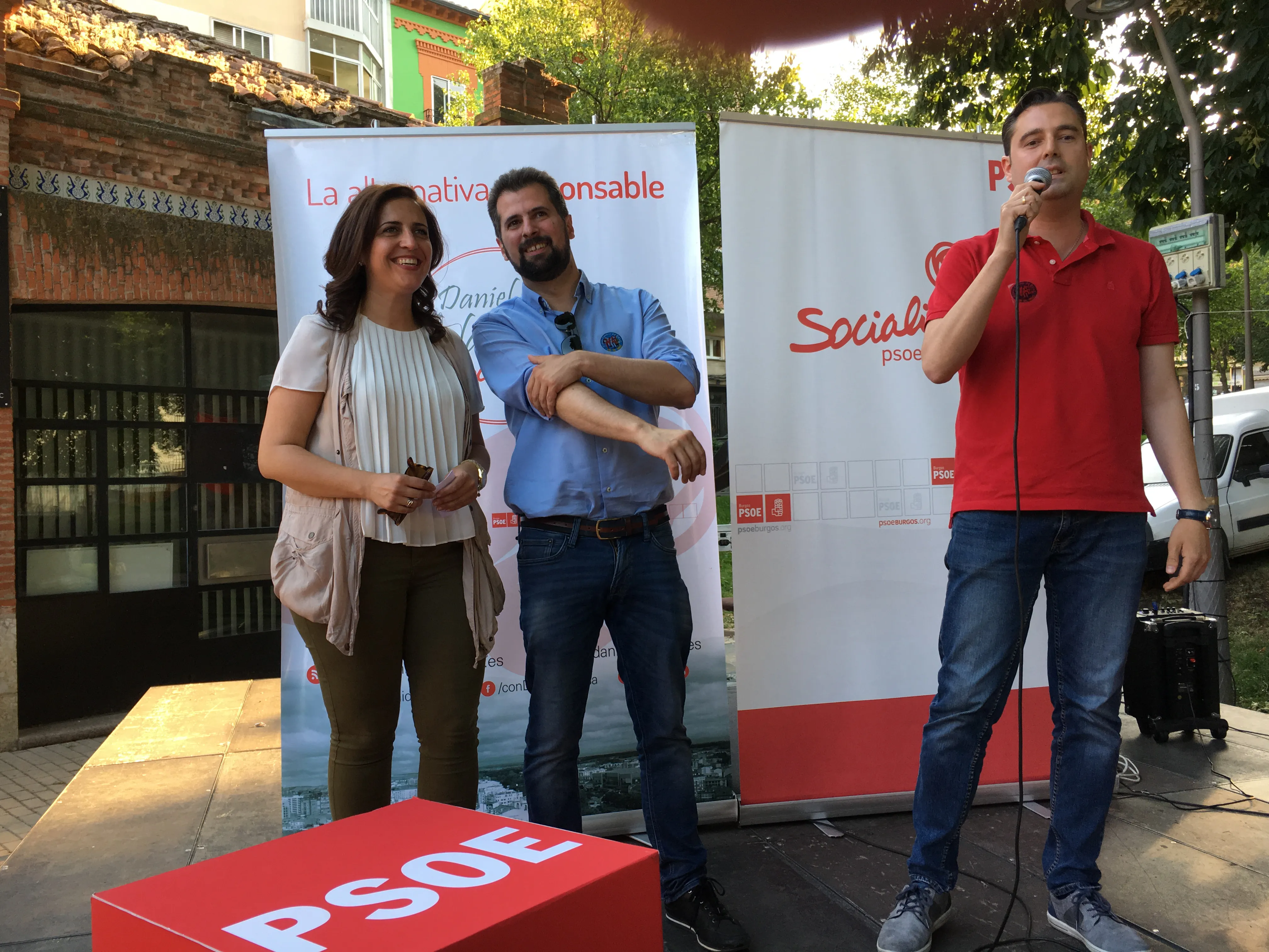 Política Burgos: El PSOE celebra una Fiesta de la Rosa con un partido más unido y más cercano a la calle