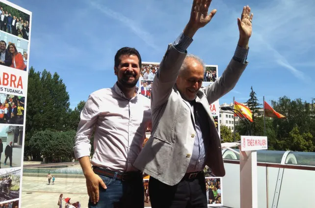 Castilla y León Burgos: Luis Tudanca recaba el número de avales necesarios para proclamarse candidato a la Secretaría General del PSOE CyL