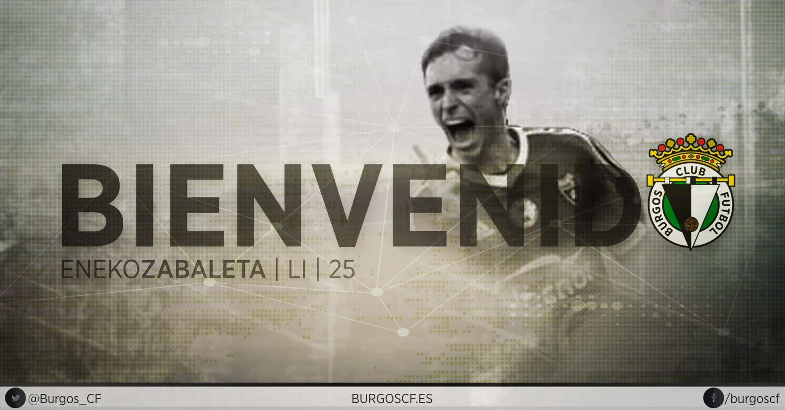 Fútbol Burgos: Eneko Zabaleta se incorpora al Burgos CF