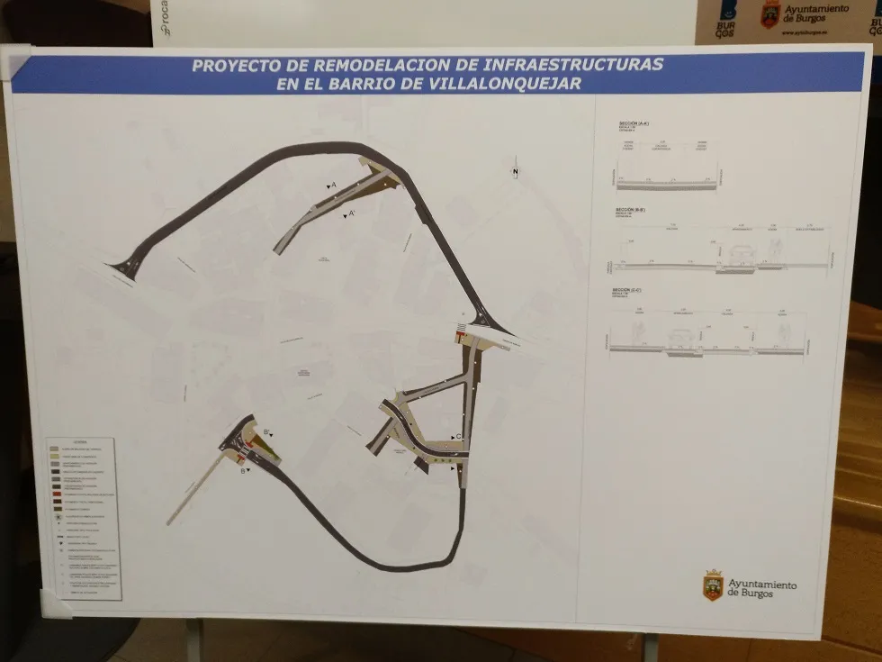 Actualidad Burgos: 715.000 euros para remodelar el barrio de Villalonquéjar
