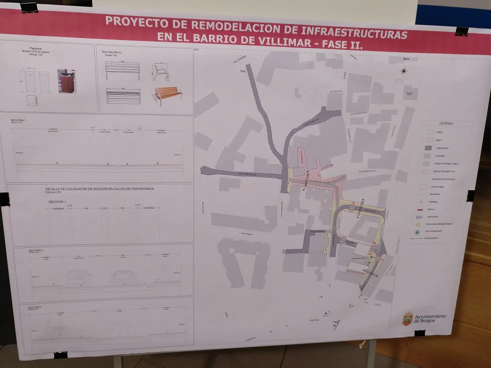 Actualidad Burgos: Un millón de euros para acabar de remodelar el barrio de Villímar