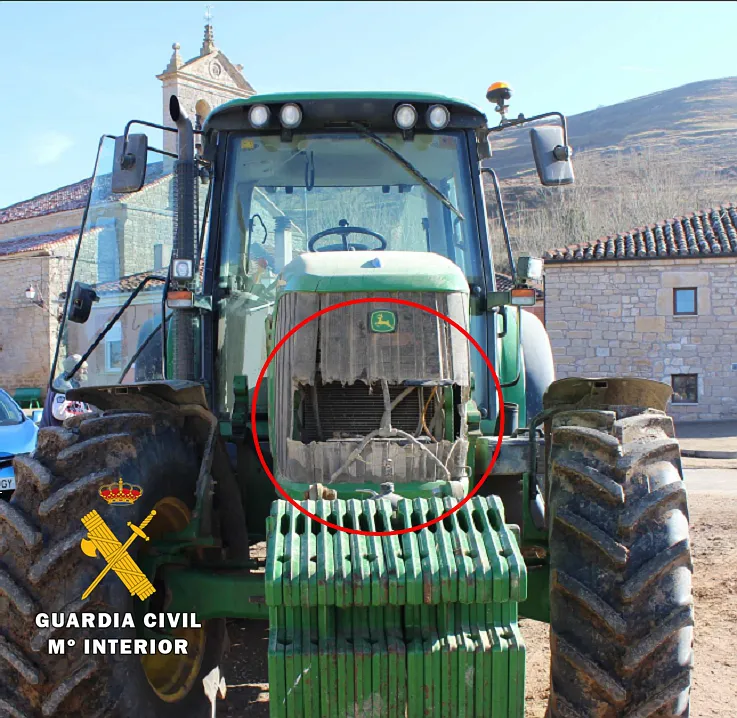 Sucesos Burgos: La Guardia Civil desarticula una banda que robaba los GPS’s de autoguiado de la maquinaria agrícola