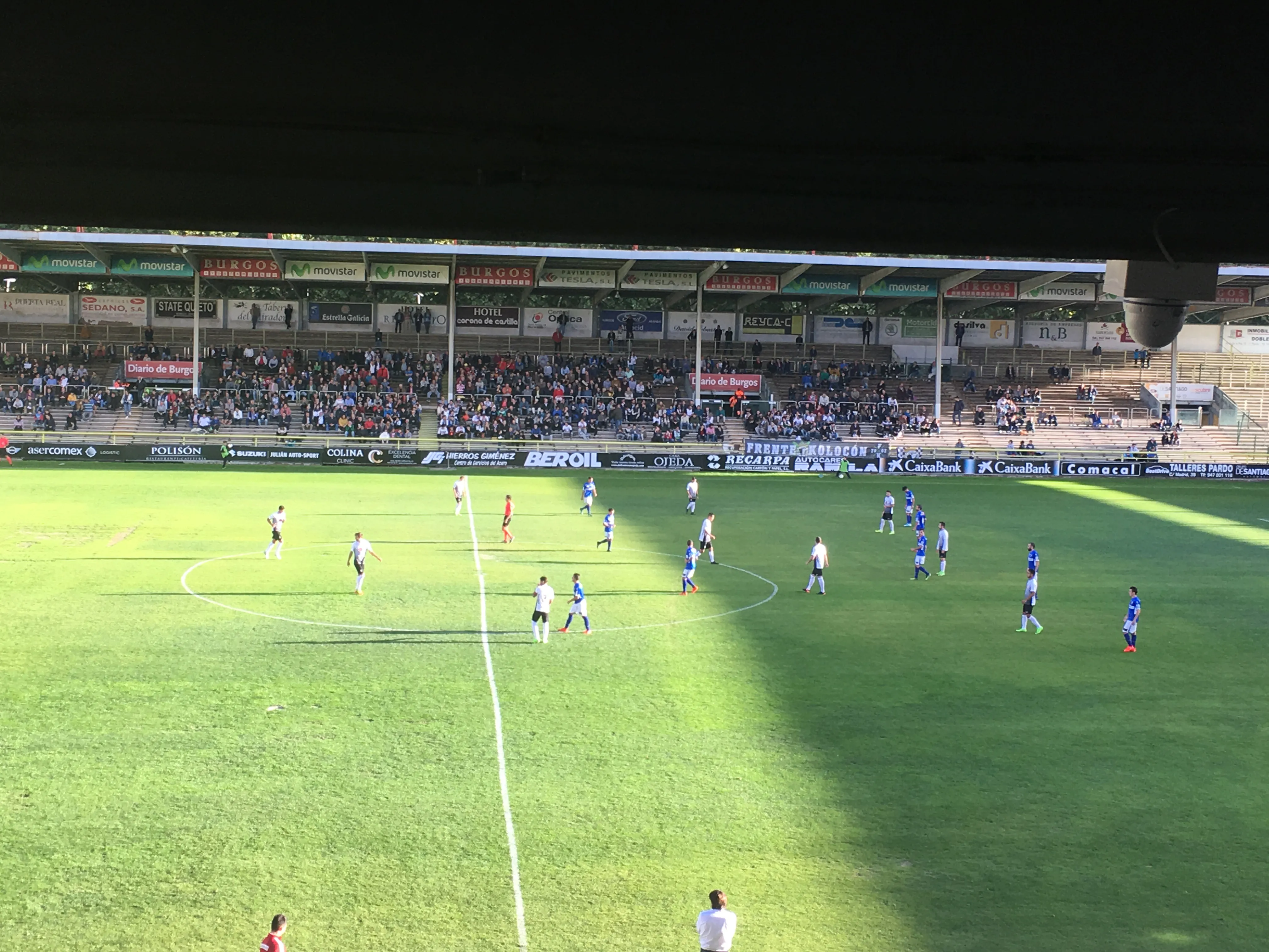 Fútbol Burgos: Victoria y liderato para el Burgos CF frente a la UD Logroñés