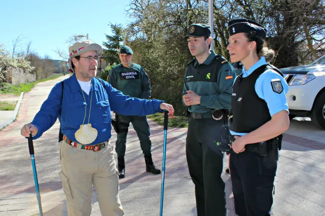 Castilla y León Burgos: La Guardia Civil realiza más de 250 intervenciones en la segunda fase del Plan de Seguridad Jacobea
