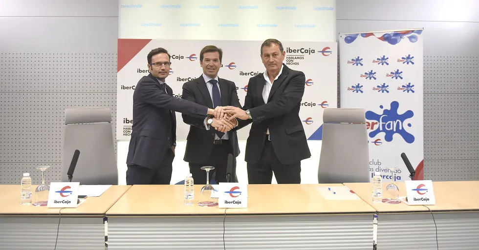 Actualidad Burgos: Nuevo convenio de colaboración entre Ibercaja Banco y Burgos Promesas 2000