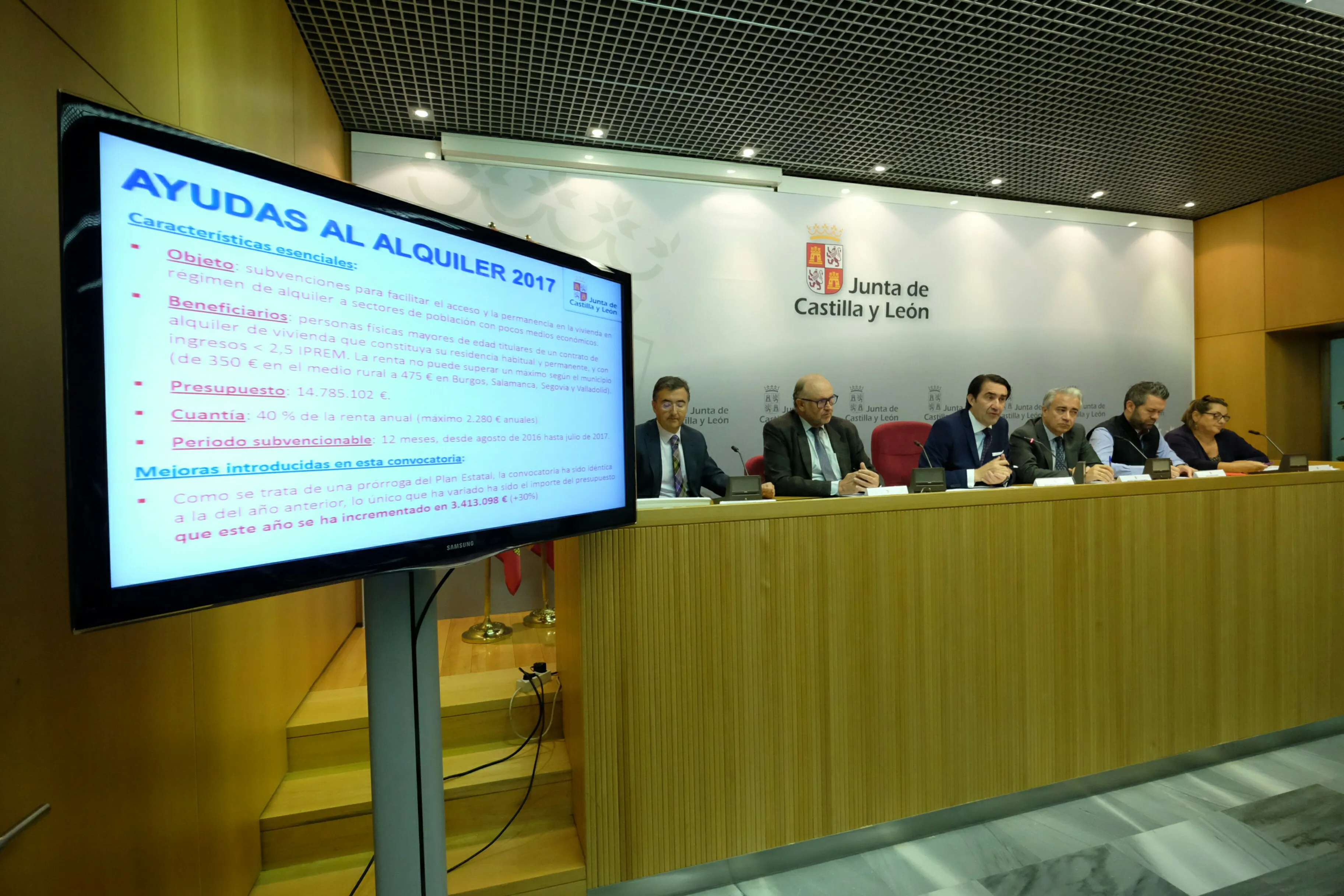 Castilla y León Burgos: 1.122 familias se benefician de las ayudas al alquiler de la Junta en Burgos