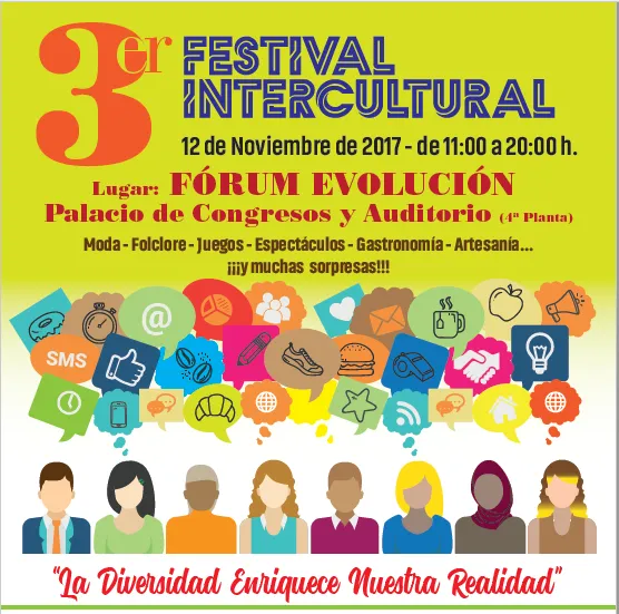 Local Burgos: El Fórum Evolución acoge este domingo la tercera edición del Festival Intercultural