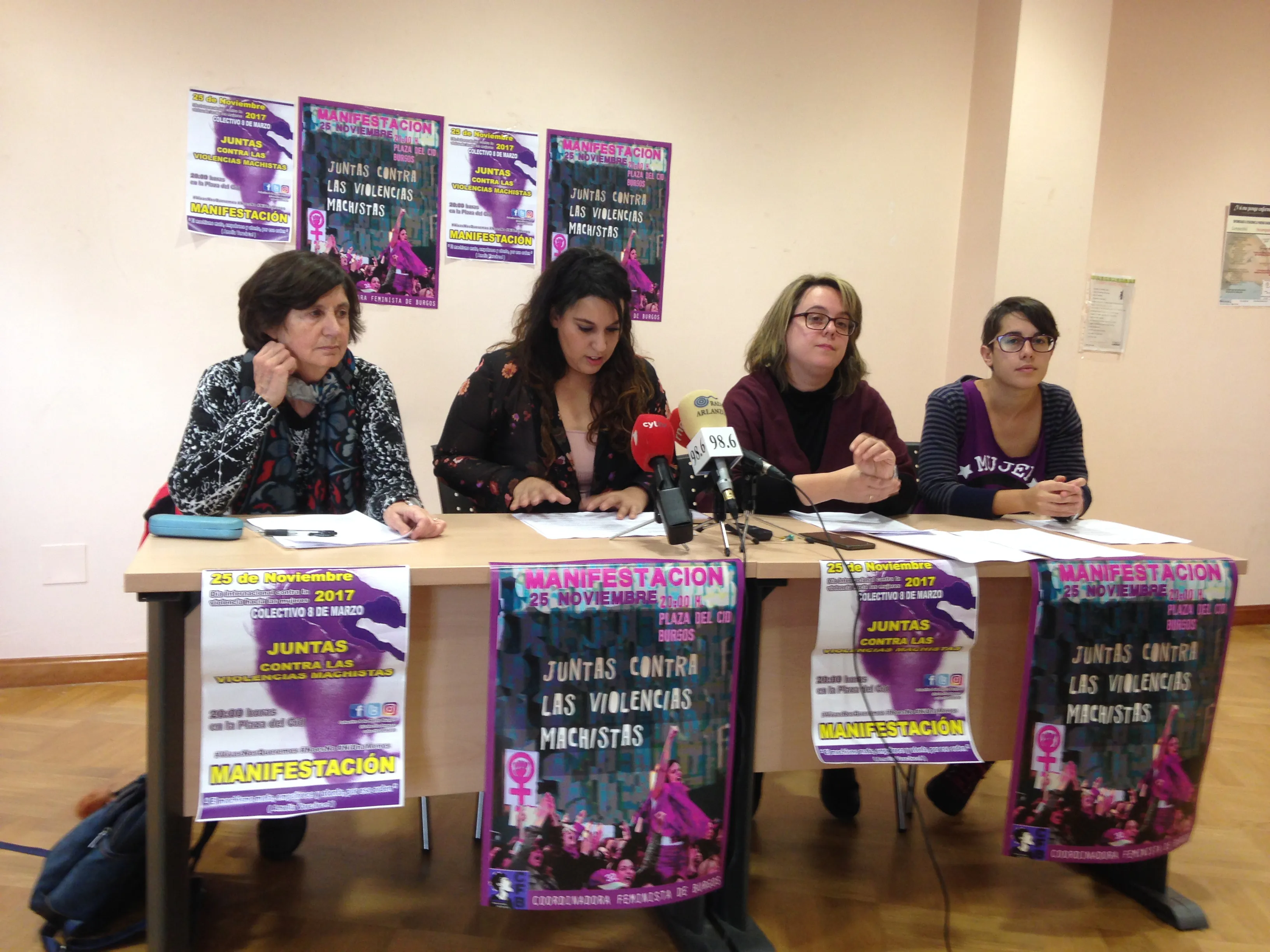 Local Burgos: El 25 de noviembre todos contra la violencia machista