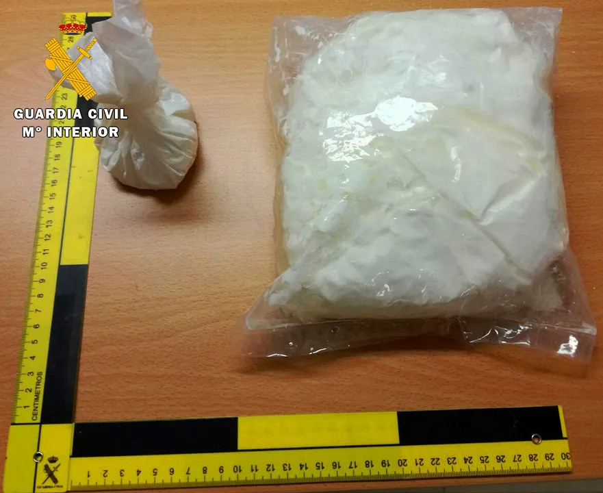 Sucesos Burgos: La Guardia Civil aprehende 1.980 gramos de speed y 87 gramos de cocaína