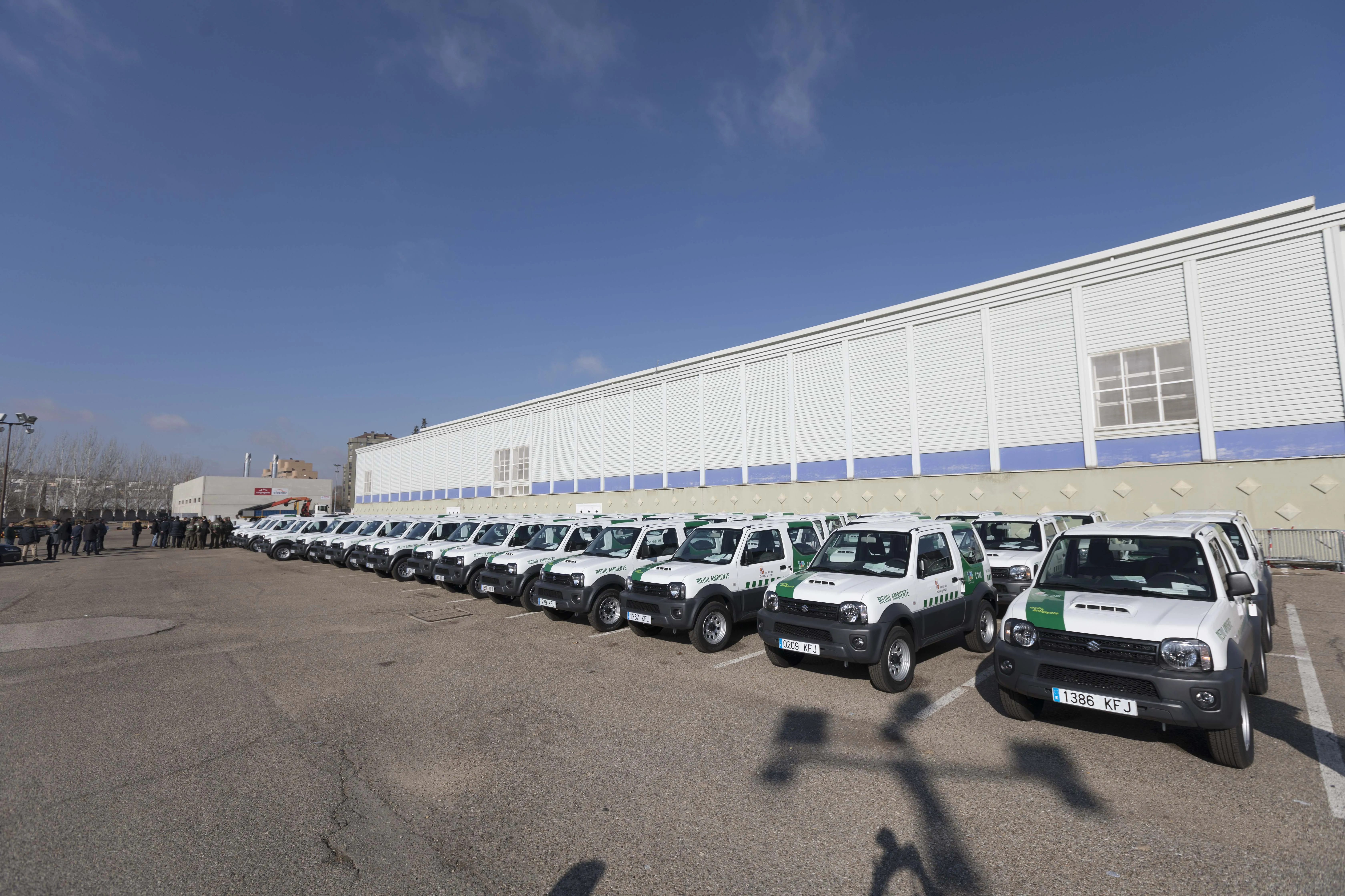 Castilla y León Burgos: Medio Ambiente entrega 20 todoterrenos a Burgos para la guardería forestal