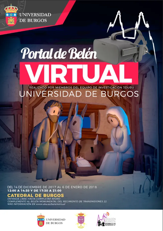 Local Burgos: La Catedral acoge un belén virtual universitario