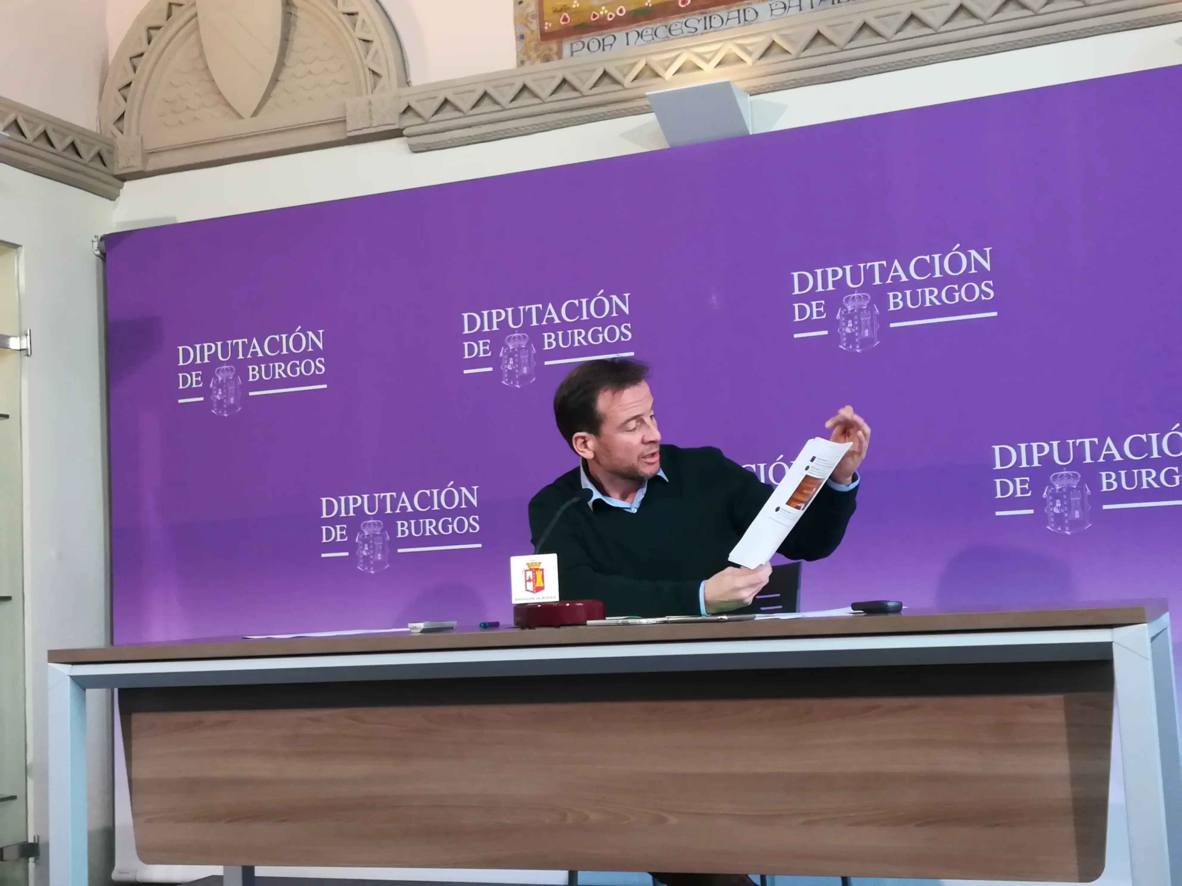 Castilla y León Burgos: Borja Suárez tacha a Cs CyL de clientelistas en la negociación de los presupuestos