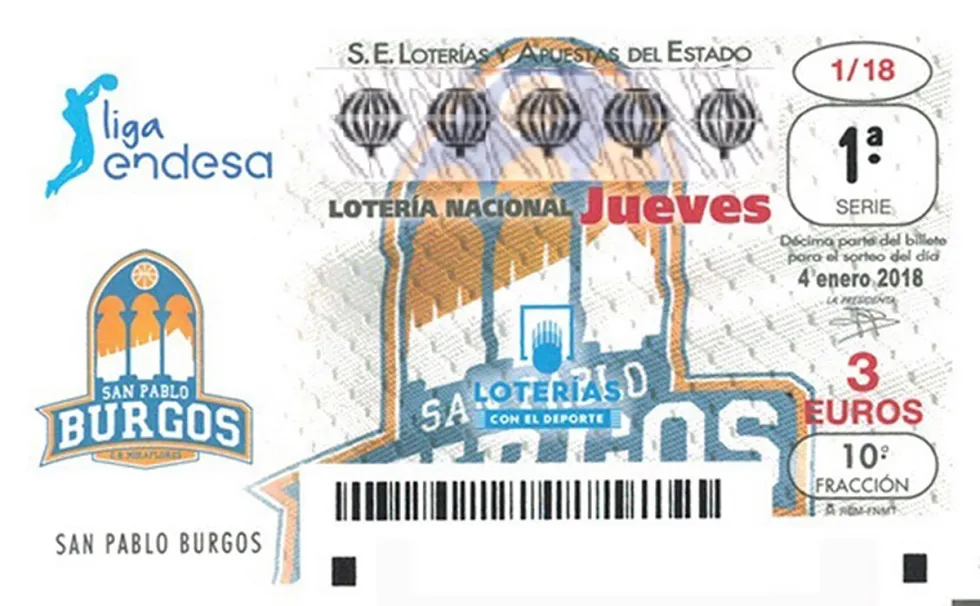 Deportes Burgos: El San Pablo Burgos aparecerá en el décimo de la Lotería Nacional de este jueves