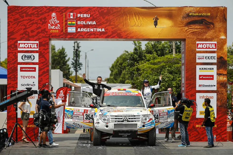Deportes Burgos: Primer susto para Cristina Gutiérrez en el Dakar 2018