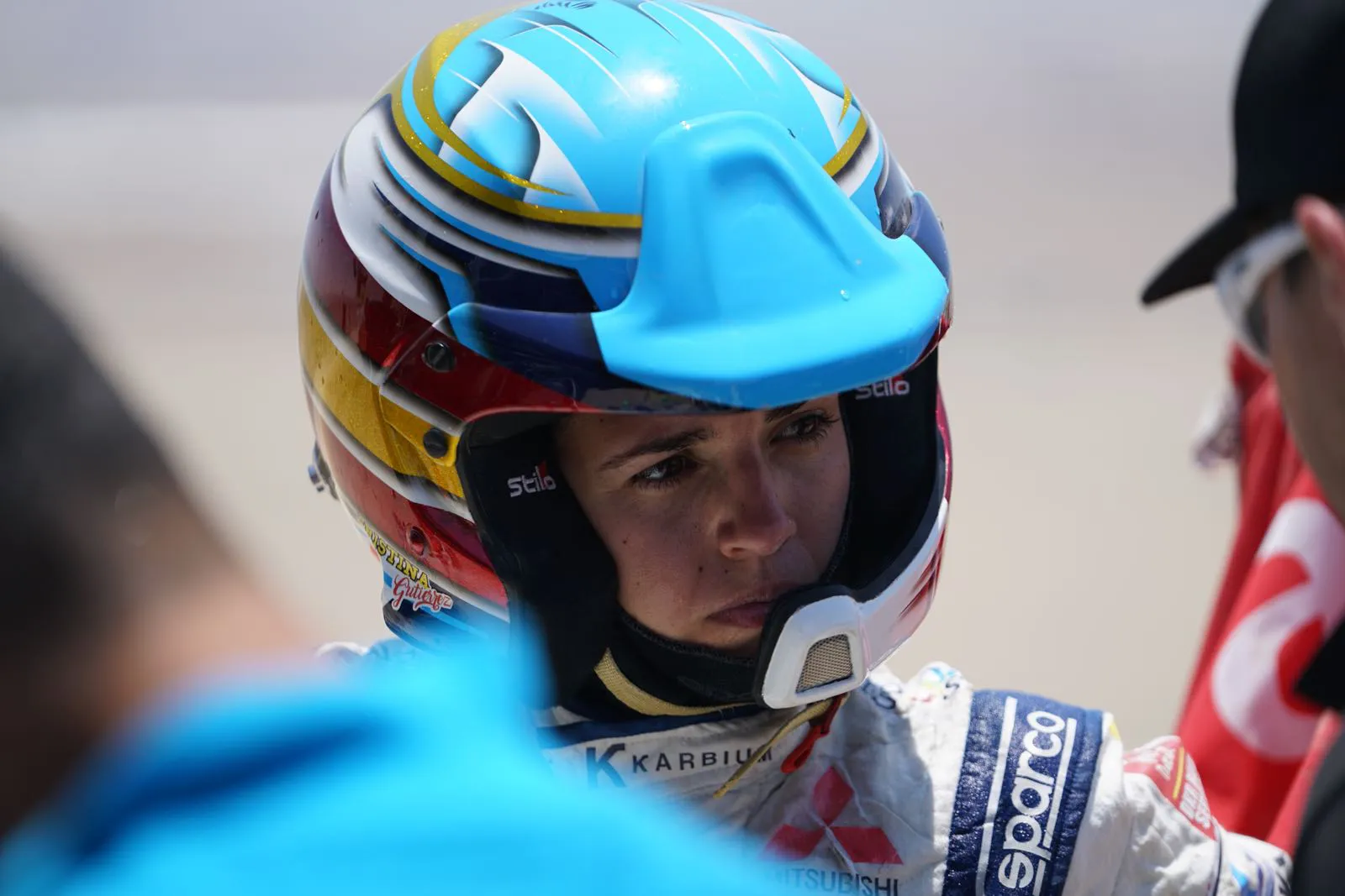 Deportes Burgos: Cristina Gutiérrez llega de noche al final de la etapa más crítica