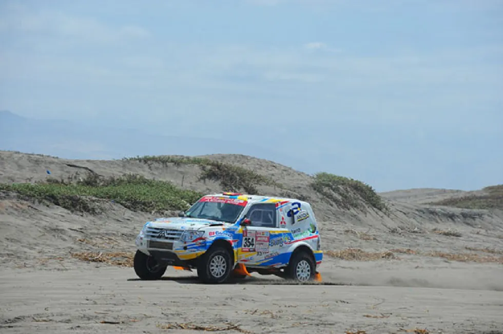 Deportes Burgos: Cristina Gutiérrez completa enferma la primera parte de la etapa maratón del Dakar