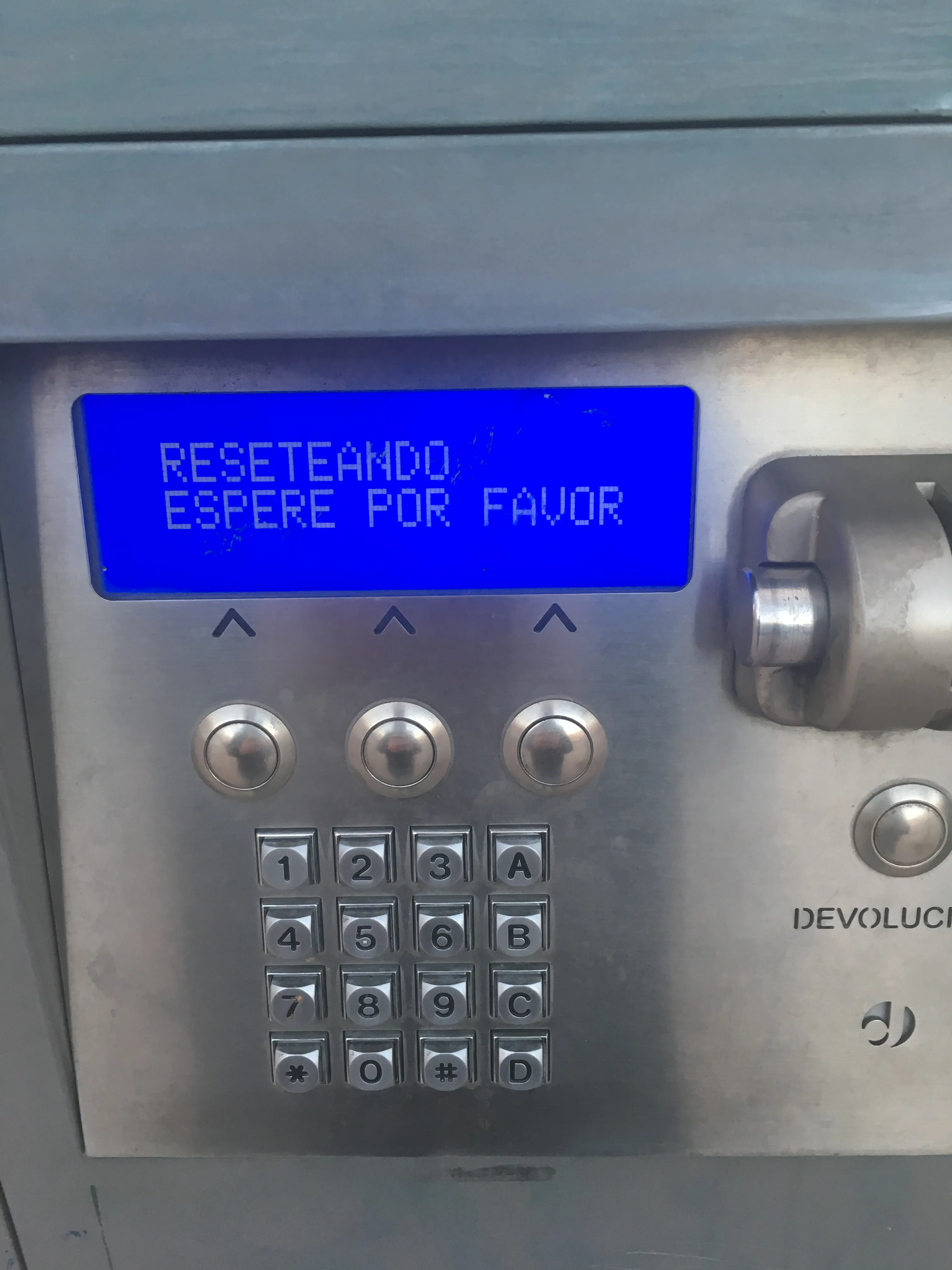 Foto denuncia Burgos: Imposible recargar la tarjeta del autobús