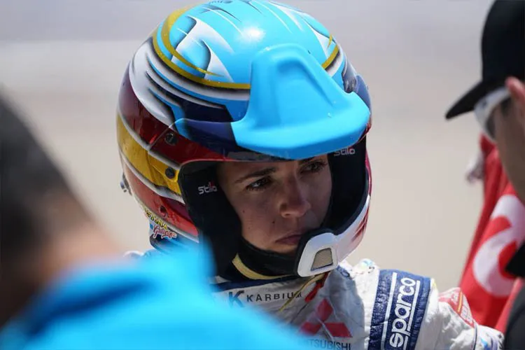 Deportes Burgos: Cristina Gutiérrez, a cinco días de acabar su segundo Dakar